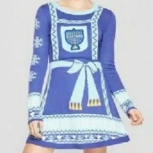 NEW! Hanukkah sweater dress